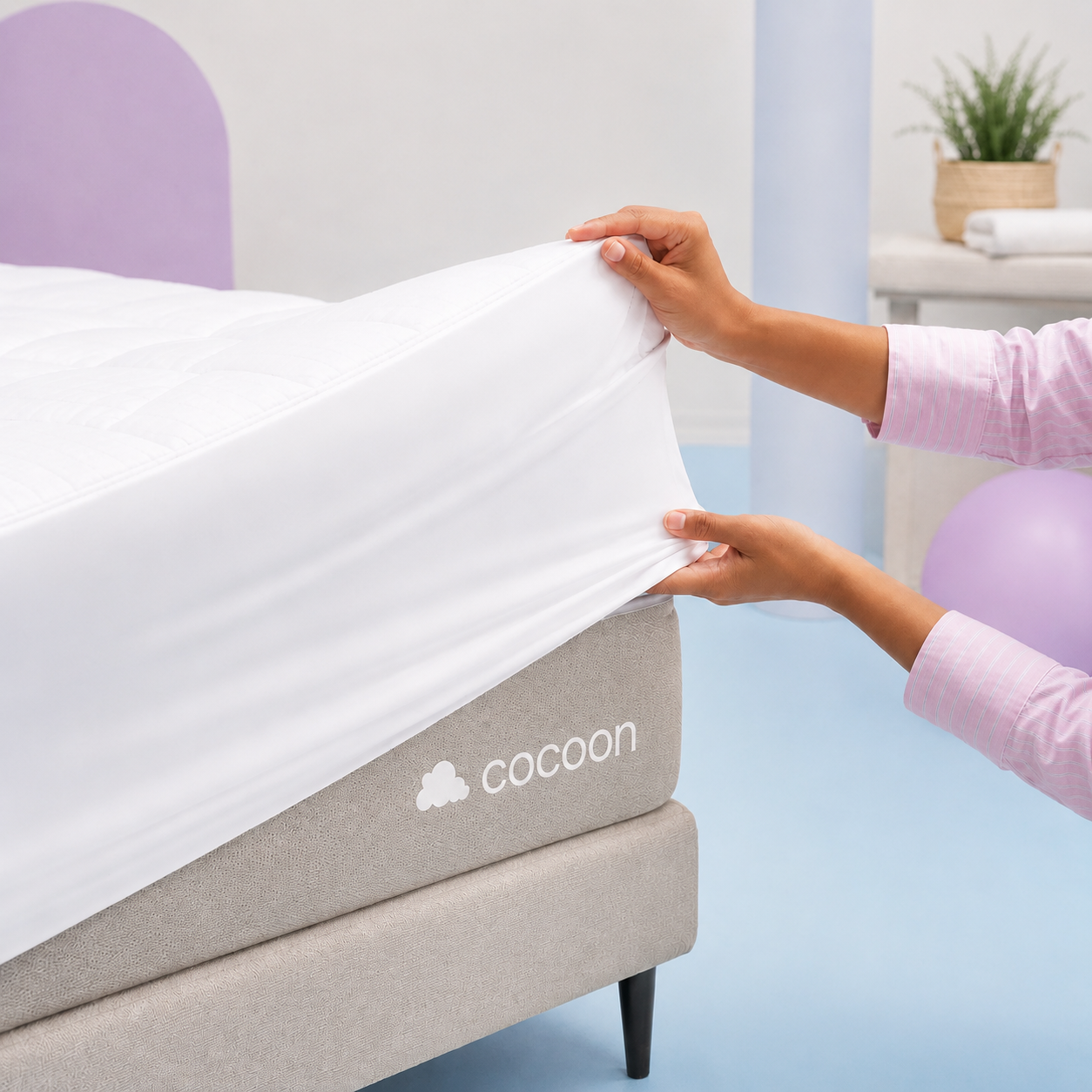 Cocoon™ Premium Quilted 1000GSM Luxury Mattress Topper