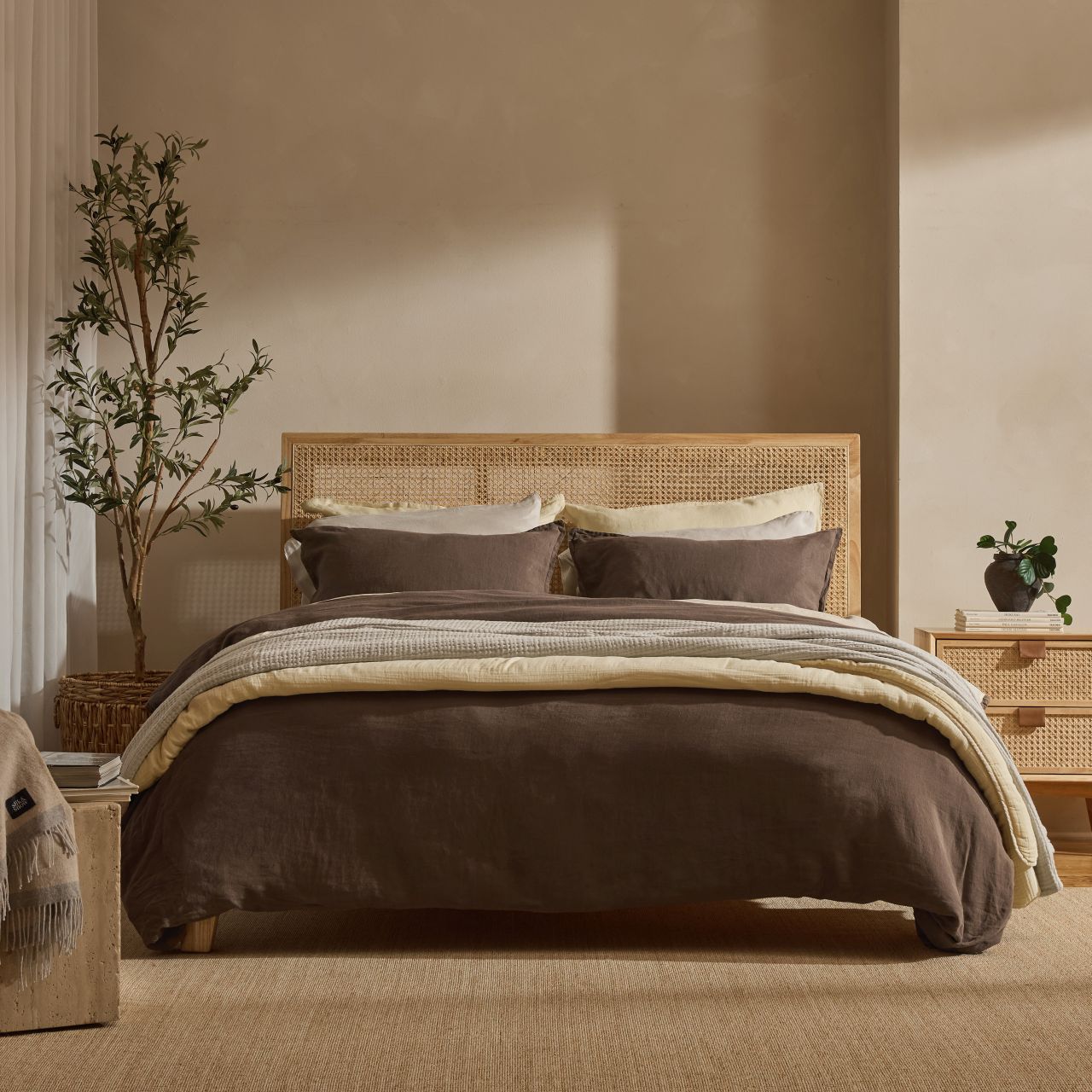Cocoon™ European Linen Fitted Sheet