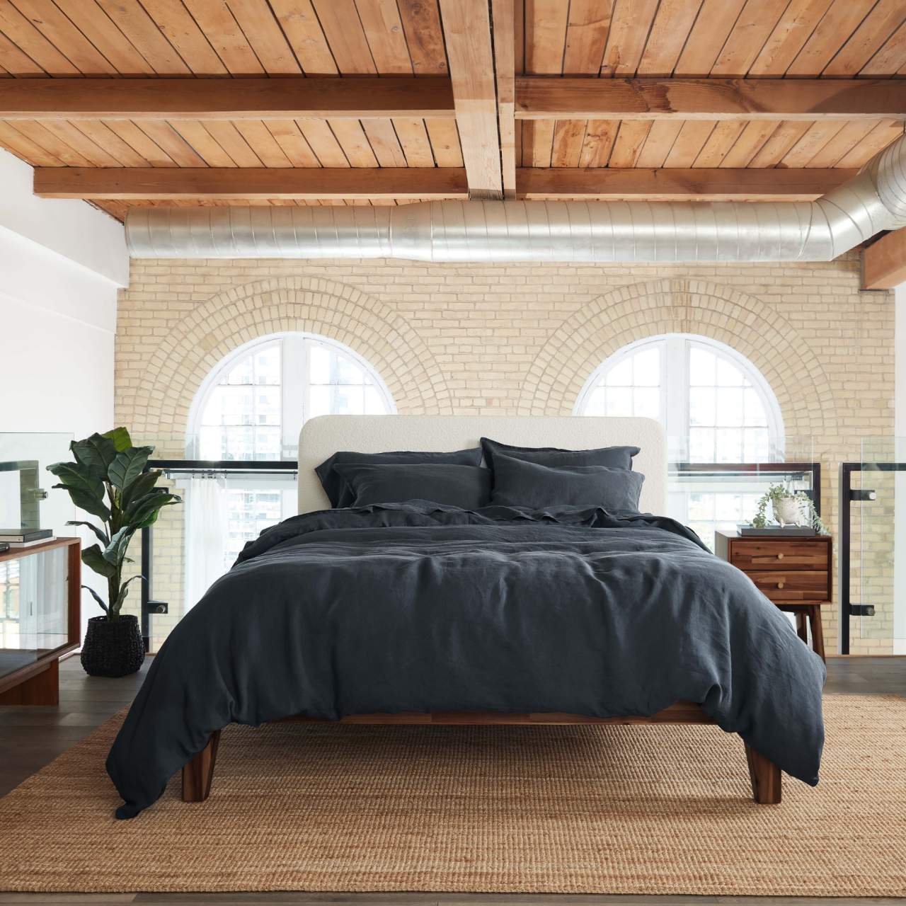 Cocoon™ European Linen Fitted Sheet
