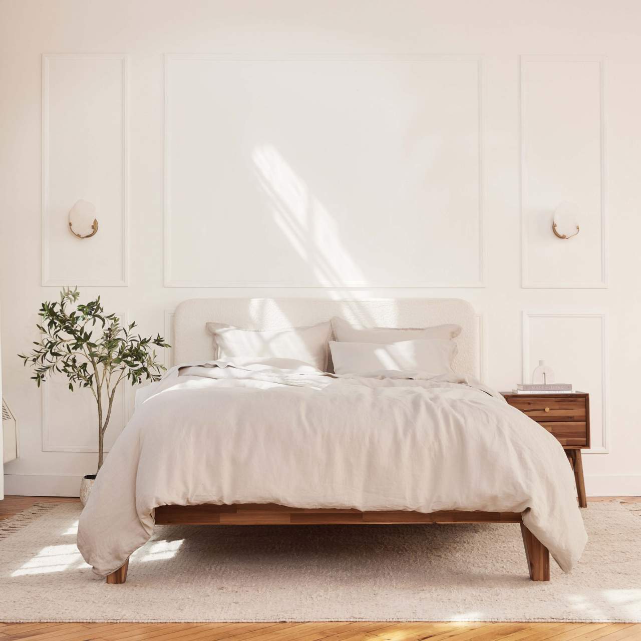 Cocoon™ European Linen Fitted Sheet