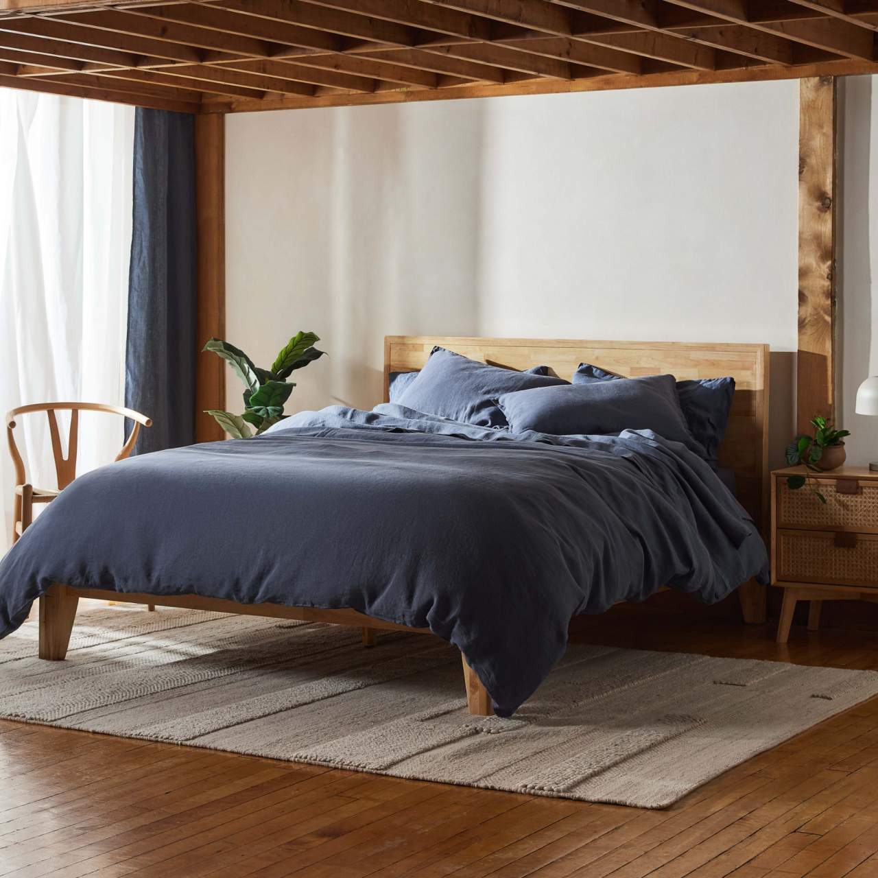 Cocoon™ European Linen Fitted Sheet